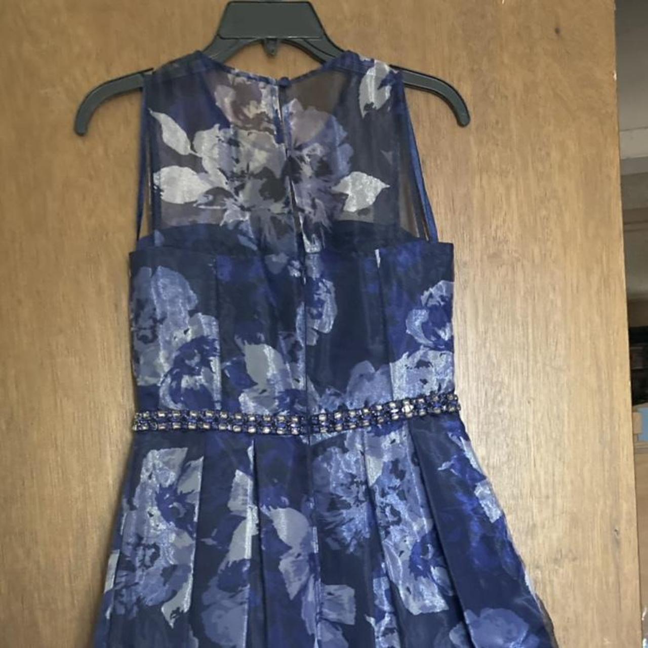 Eliza J Women's Blue Dress | Depop