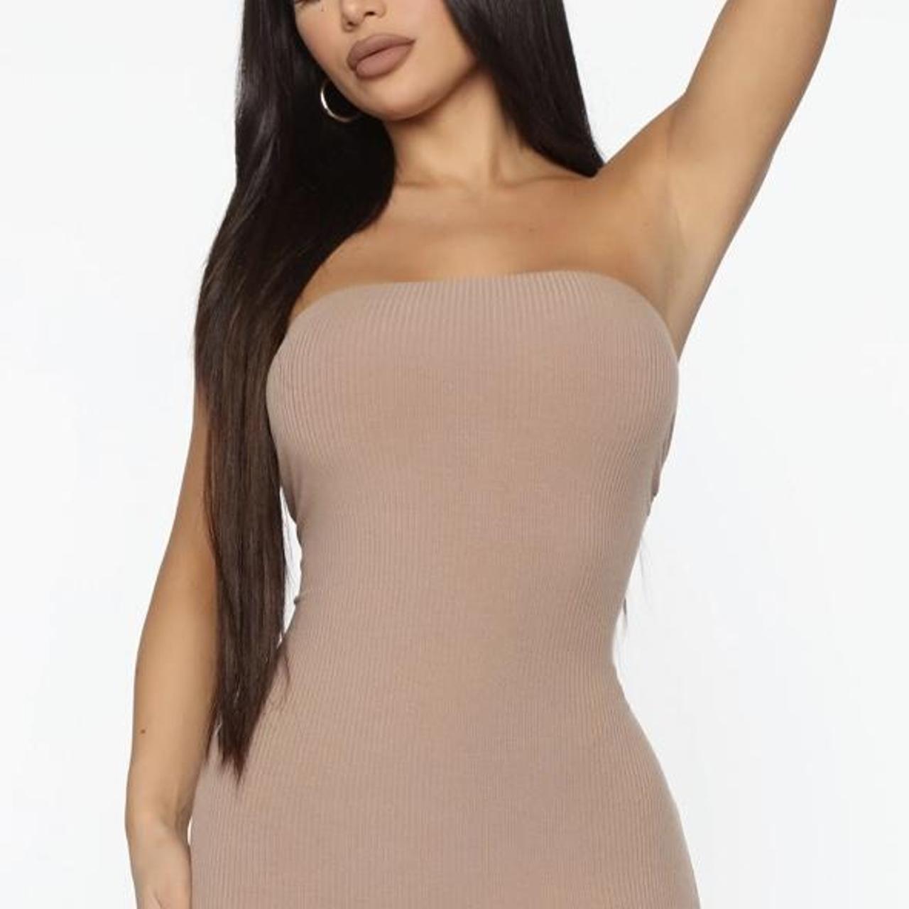 Fashion nova hotsell tube dress