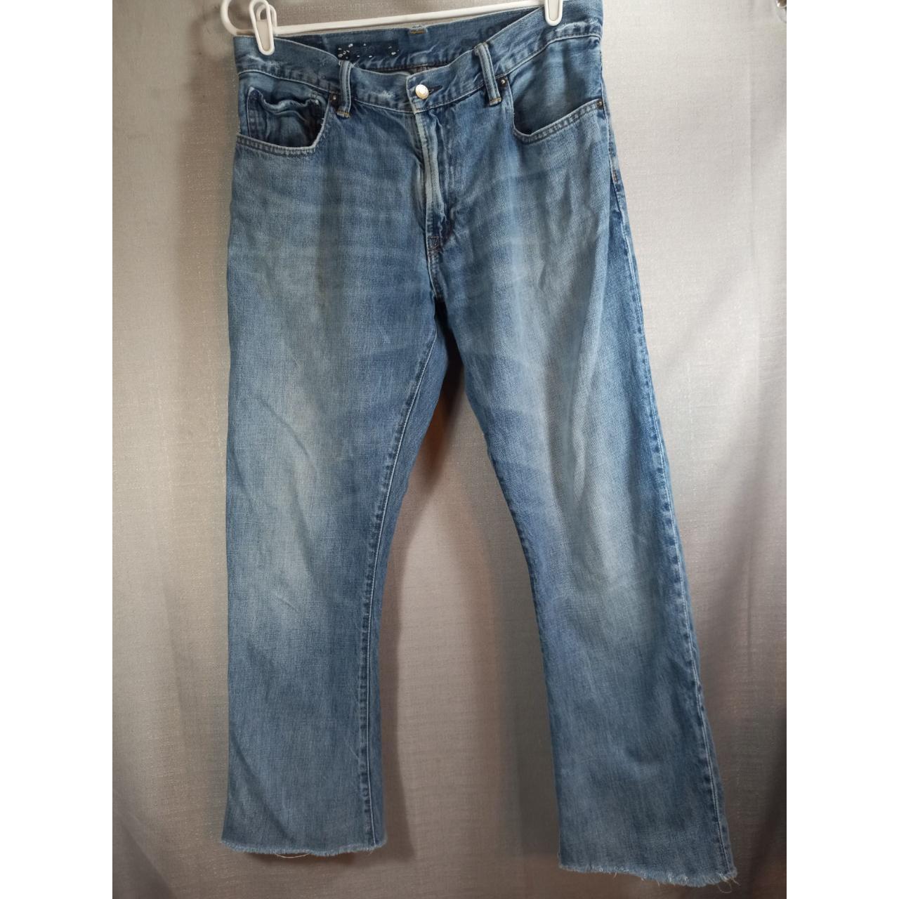 Gap Jeans Mens 32 Mid Wash 1969 Straight Leg Denim... - Depop