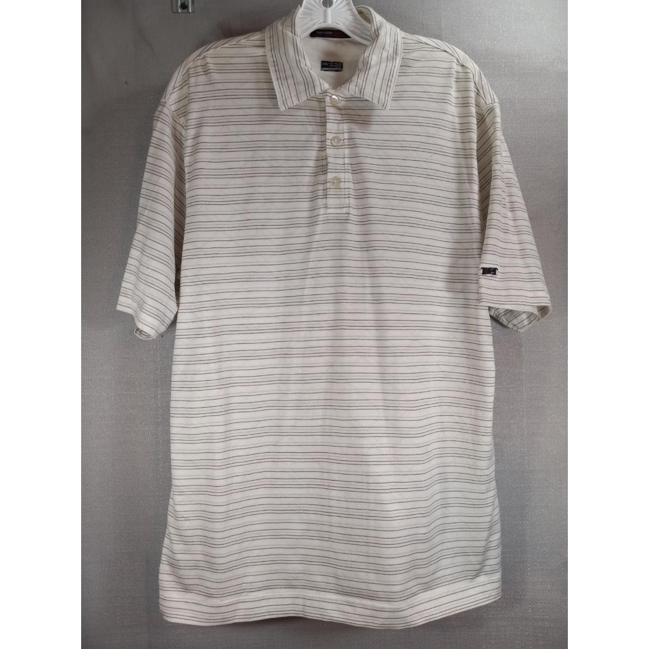 Nike Tiger Woods Collection Shirt Mens Medium White... - Depop