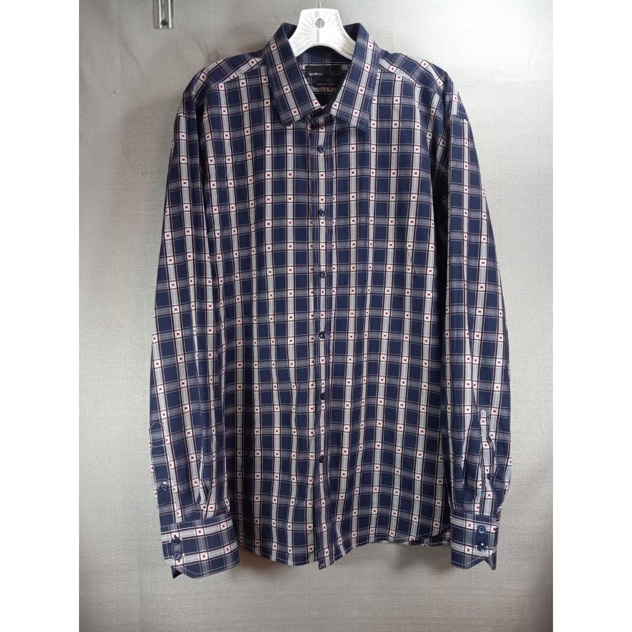 Preloved Men's Shirt - Blue - XL