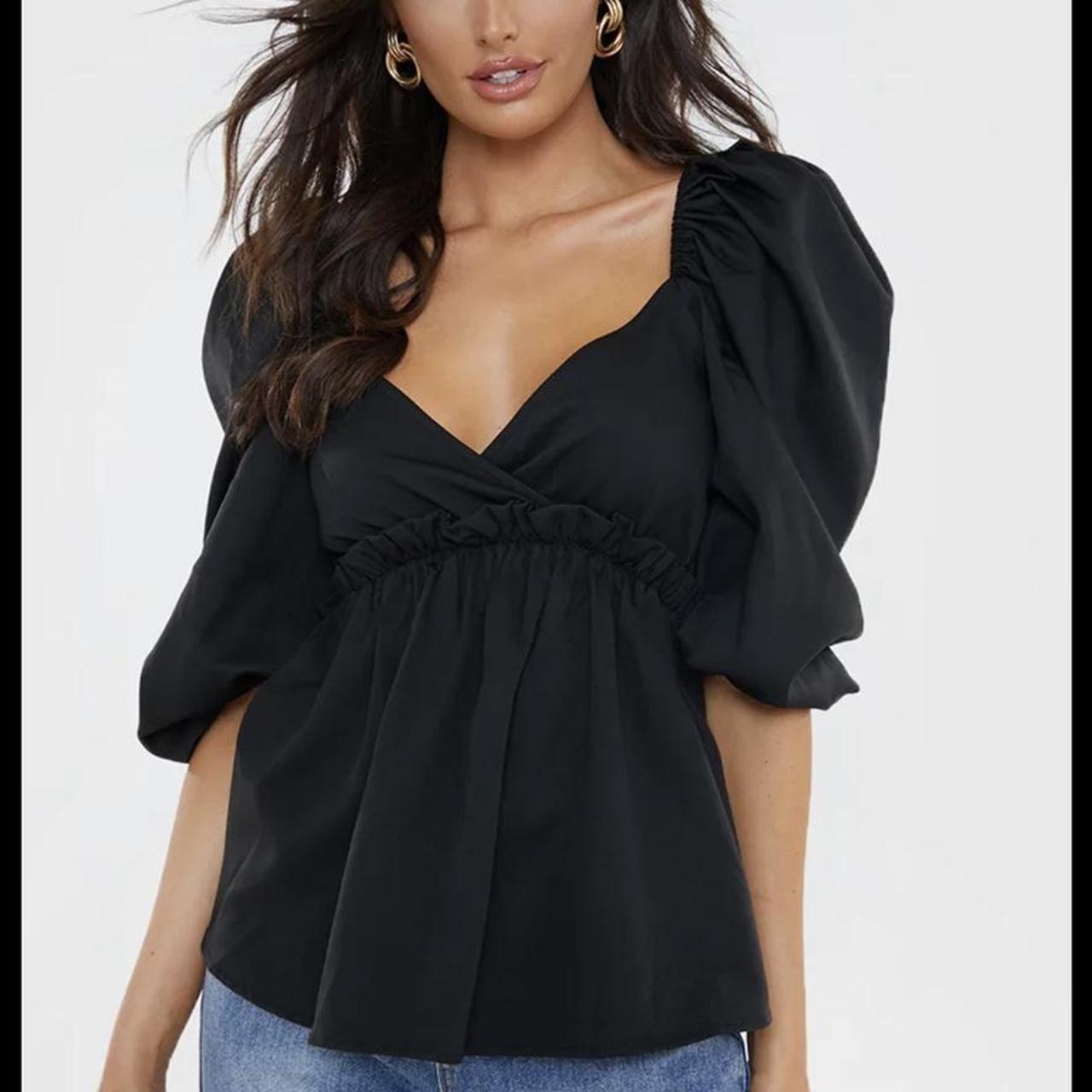 lorna luxe exaggerated puff sleeve
