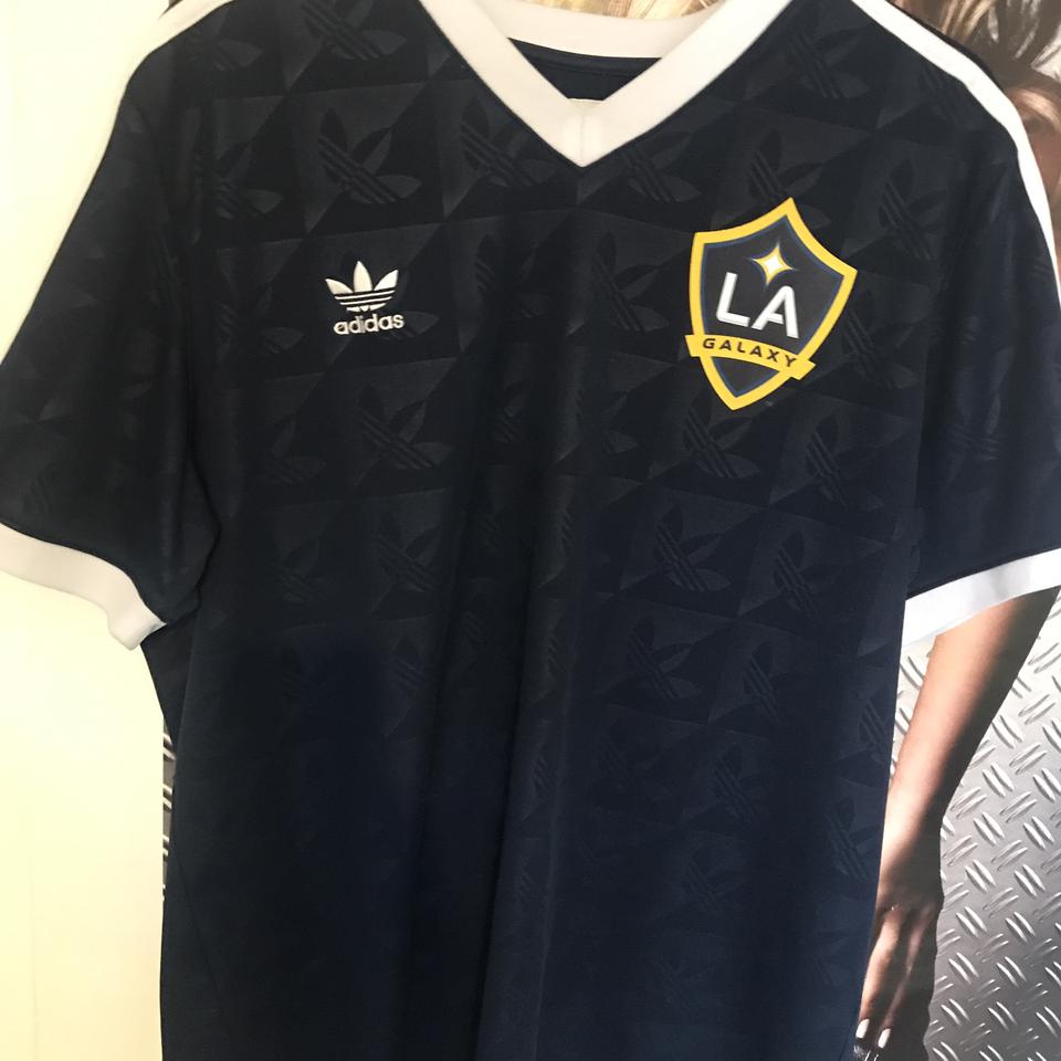 Adidas LA Galaxy Longsleeve Athletic Soccer Jersey - - Depop