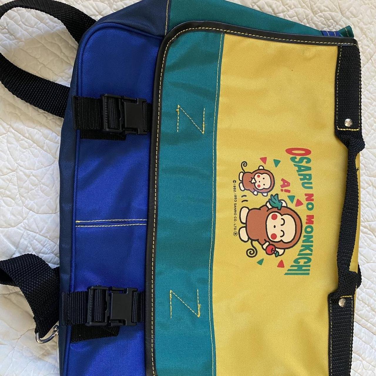 1993 Osaru No Monkichi Monkey Sanrio Backpack and... - Depop