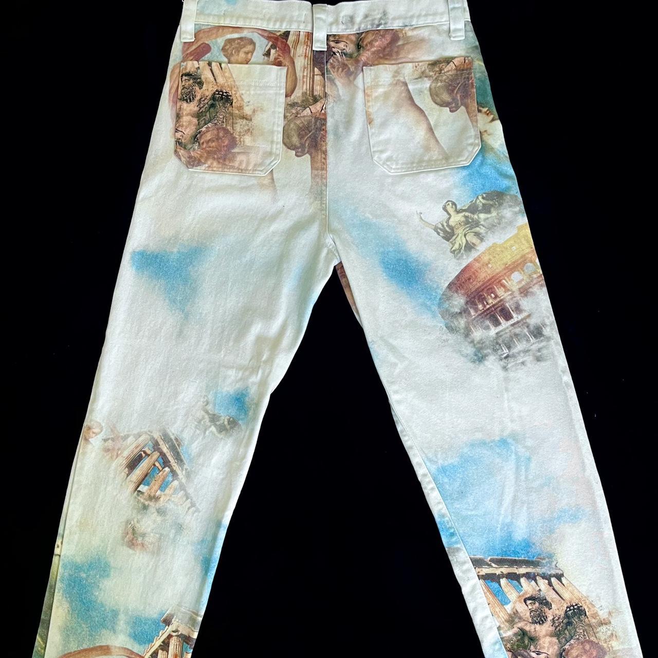 Product Image 2 - Renaissance print denim jeans

Slightly used