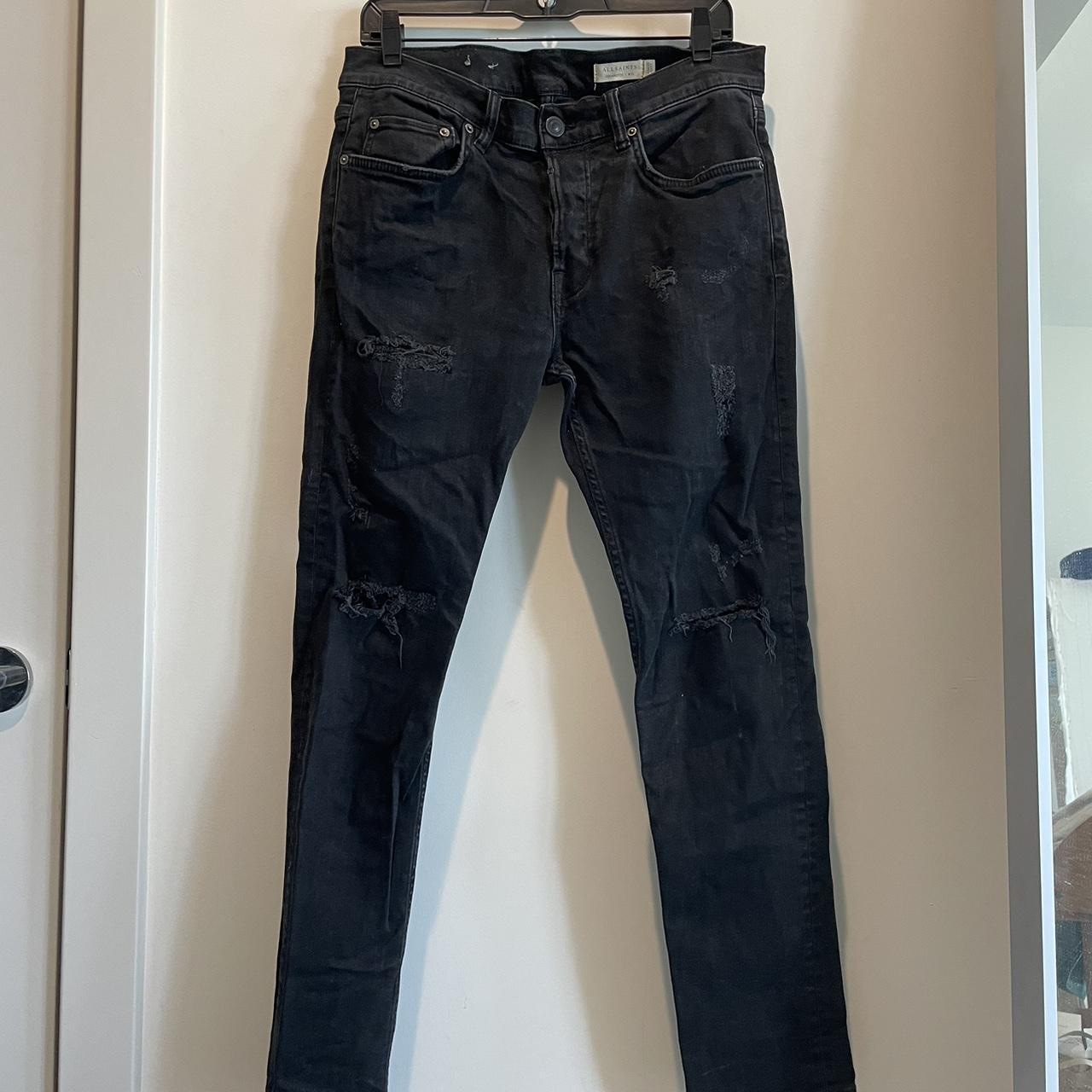 All Saints Jeans! Inseam: 28in - Depop