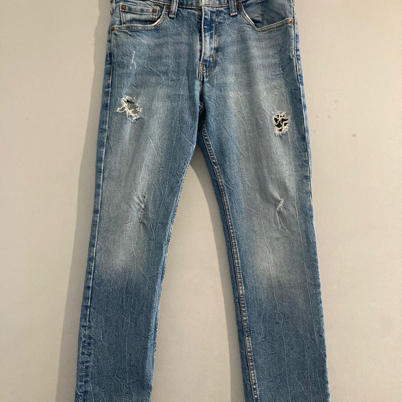 levis 511 ripped