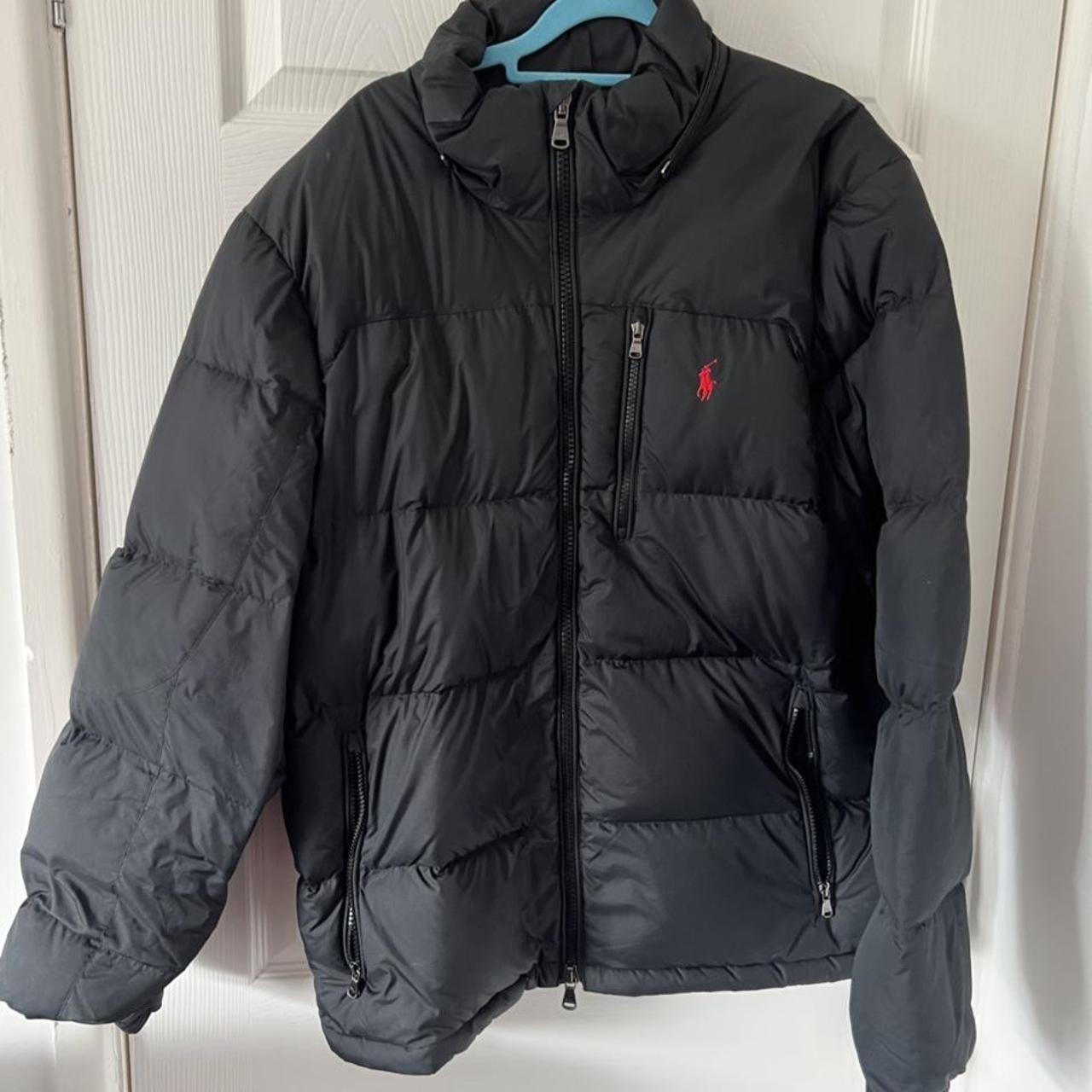 Ralph Lauren puffer jacket Size large Colour black... - Depop