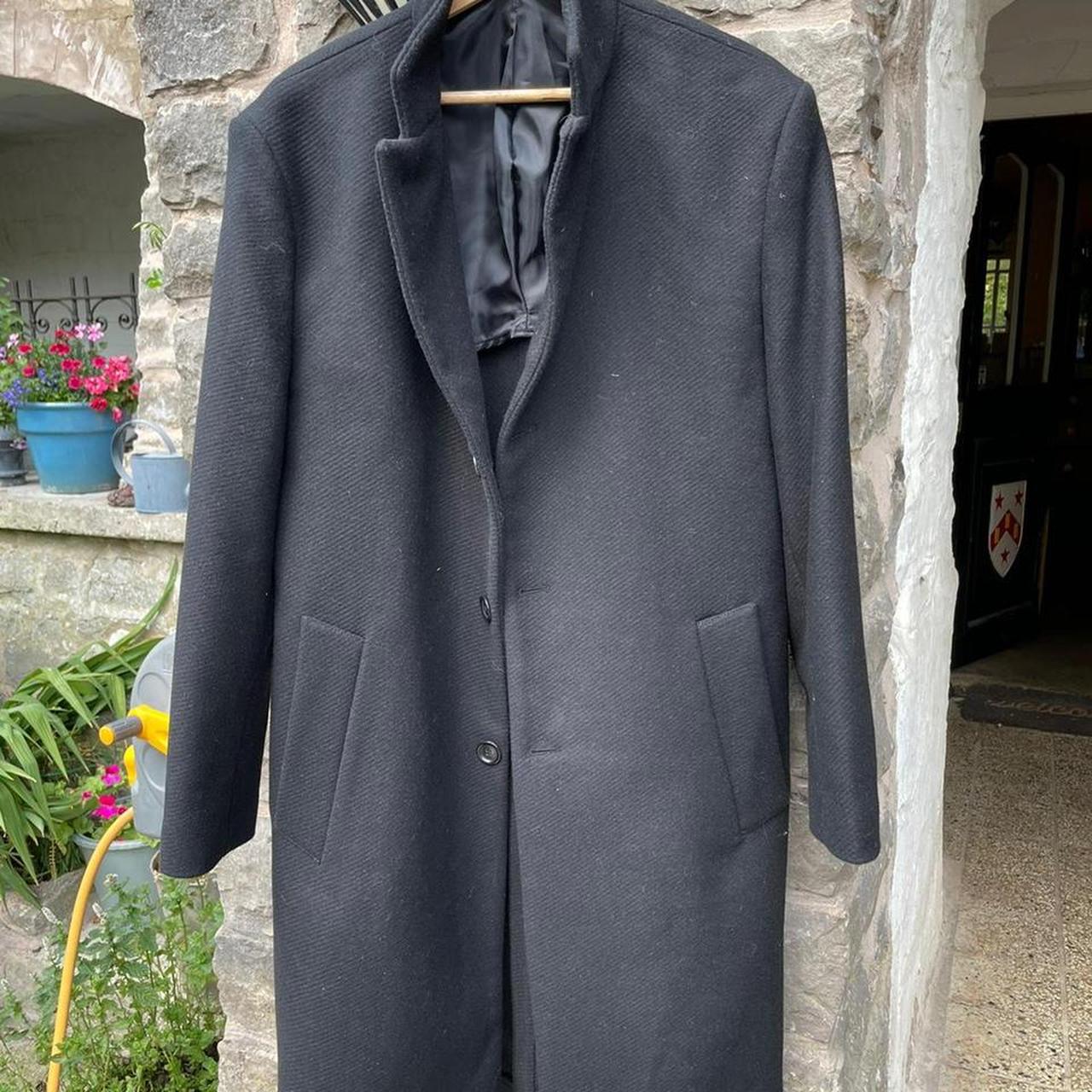 zara crombie coat