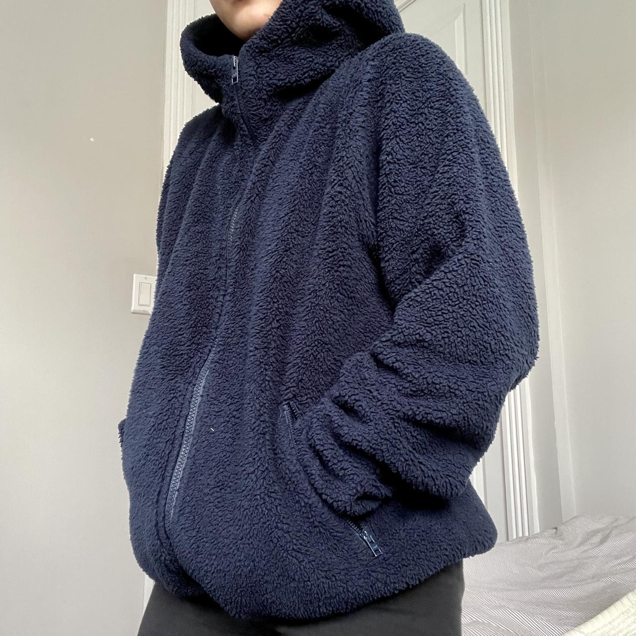 Aritzia Women's Navy Jacket Depop