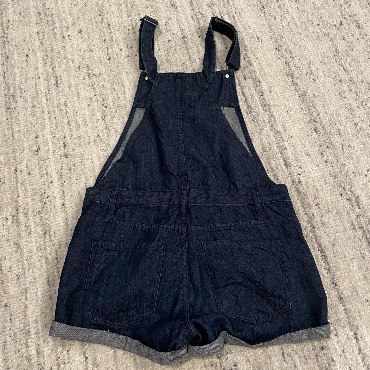 Cotton On Women's Navy Dungareesoveralls Depop