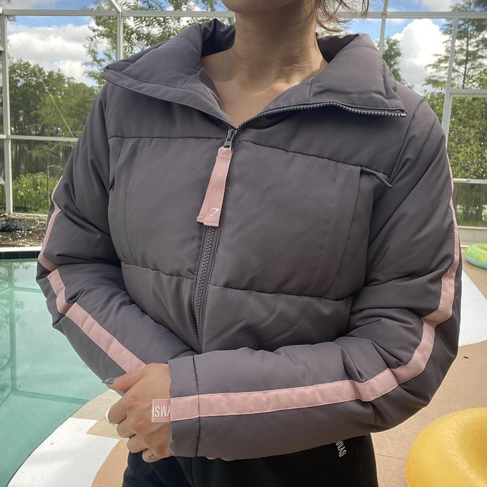 Gymshark oversized 2025 puffer jacket