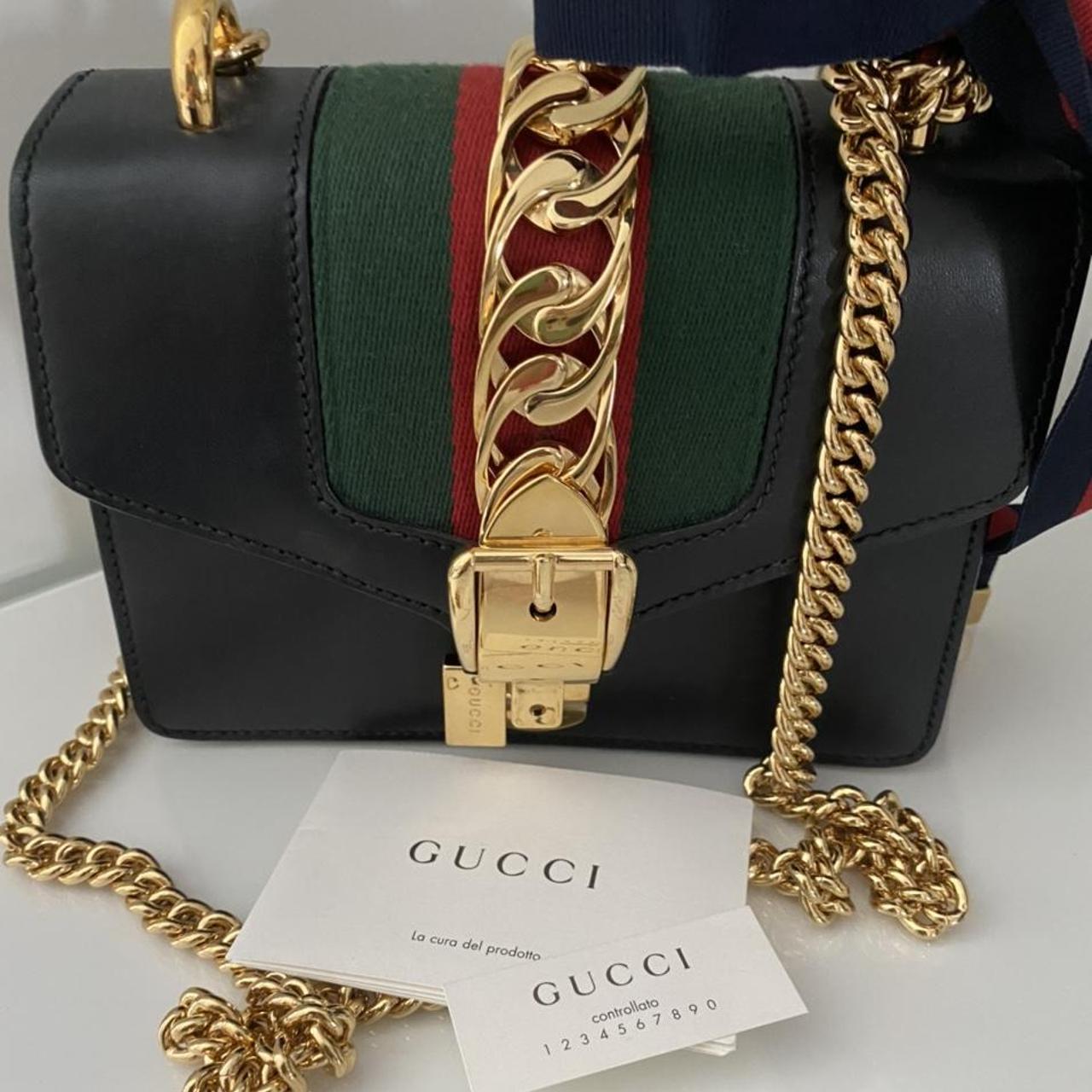 Gucci sylvie fashion mini chain bag