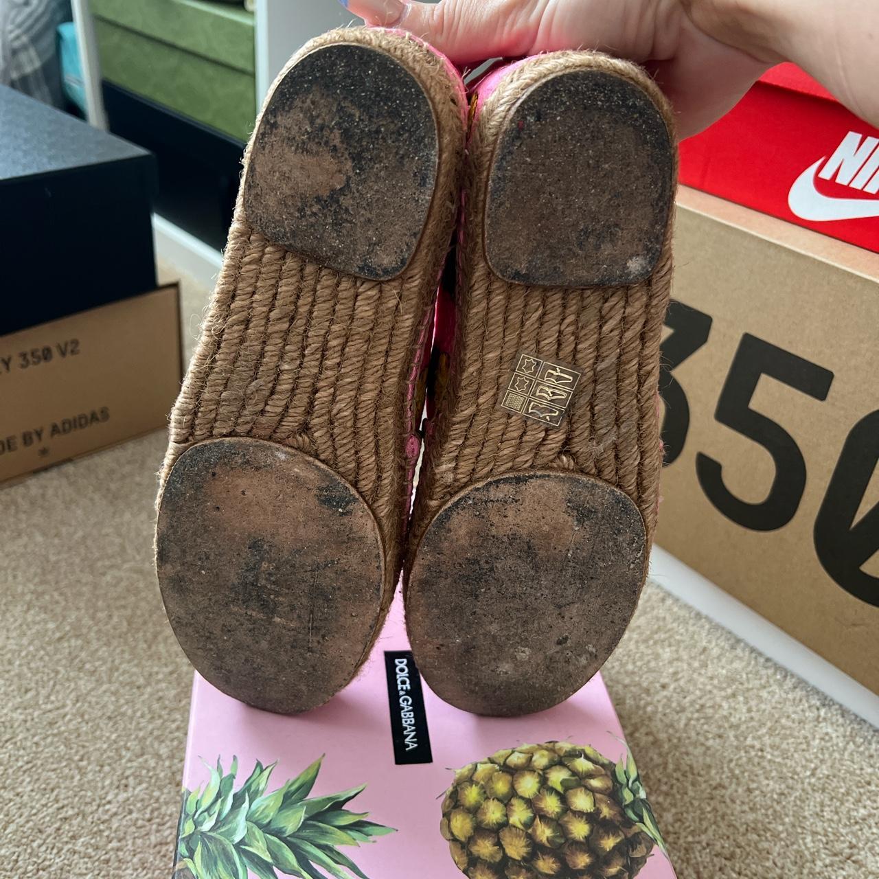 Dolce Gabbana Pineapple Espadrilles Size 5 RRP