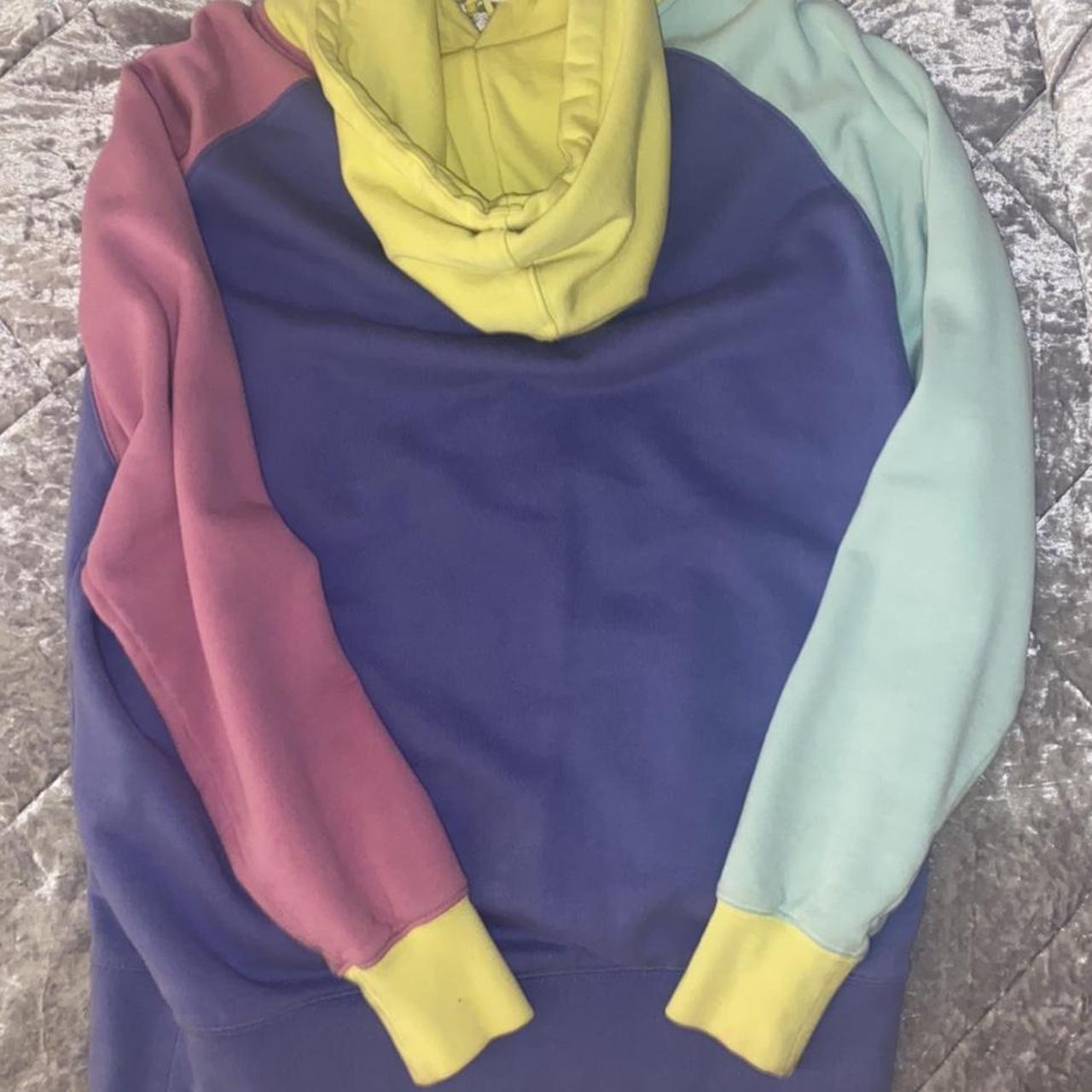 Teddy fresh pastel online colorblock hoodie