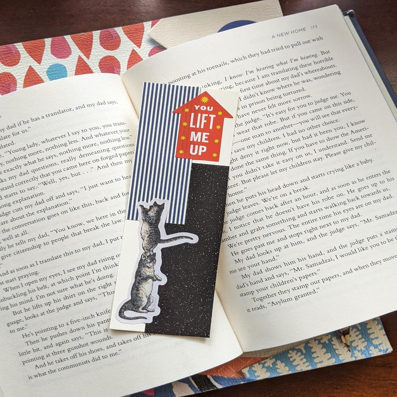 📖 Cat Bookmark 📖 2x6 inches- cute and eccentric... - Depop