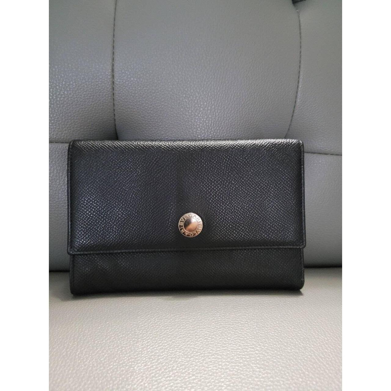 BVLGARI Women's Black Wallet-purses | Depop