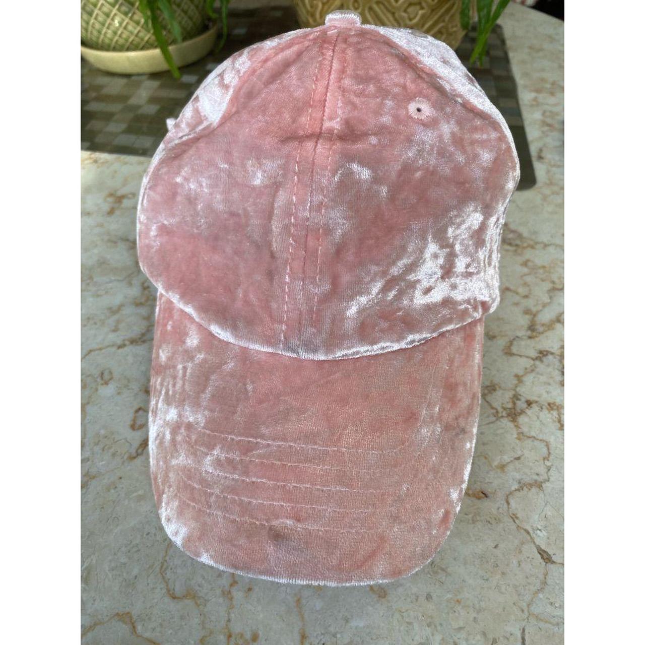 Product Image 1 - Pink velvet hat - lightly