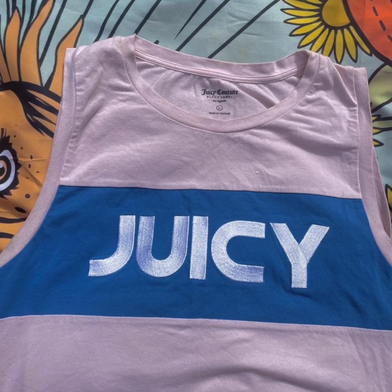Juicy couture light pink tank top Juicy couture top... Depop