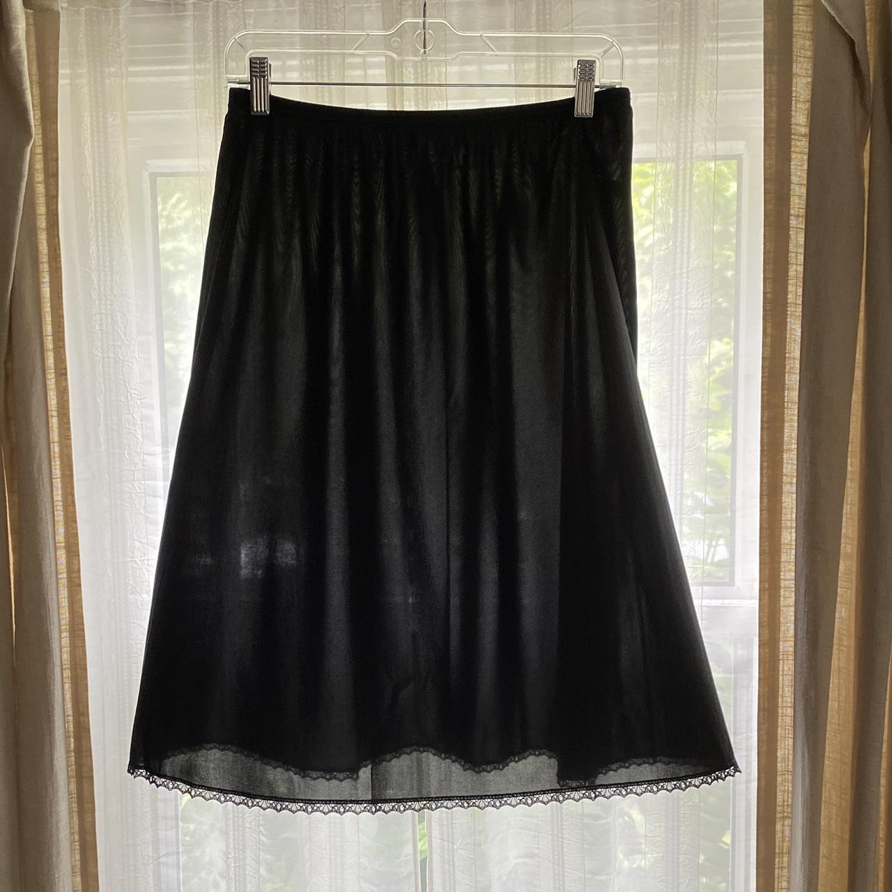 Vintage Slip Skirt Vintage Lingerie Whimsygoth... - Depop