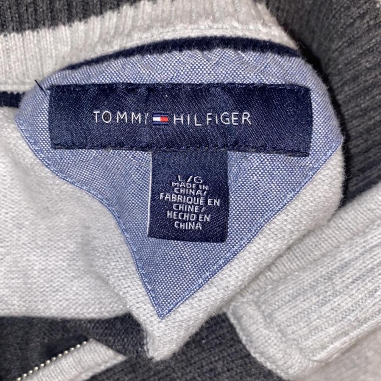 Tommy Hilfiger Long sleeve Checkered Turtleneck sweater - Depop