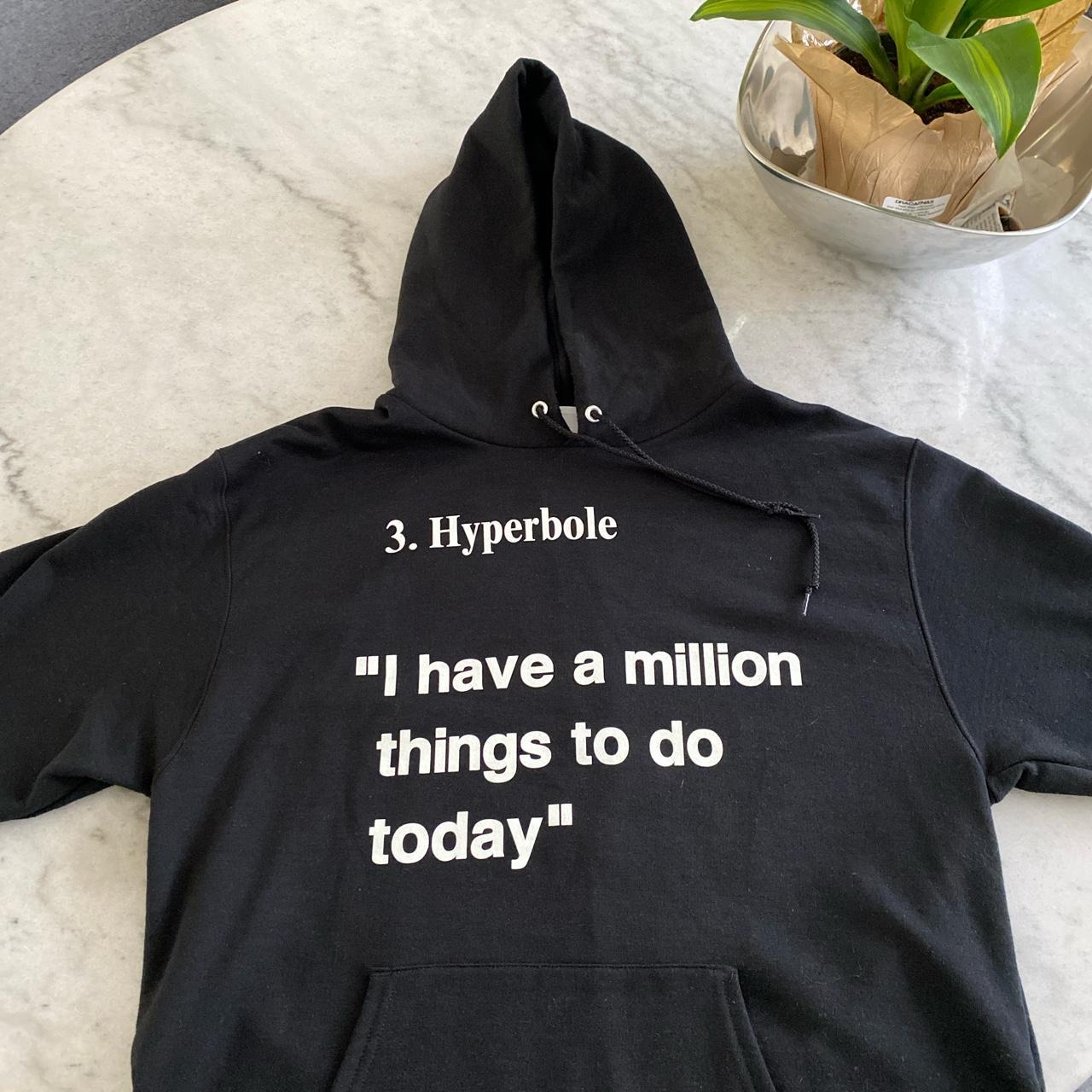 Virgil Abloh x MCA Hyperbole Hoodie, Size M but fits...