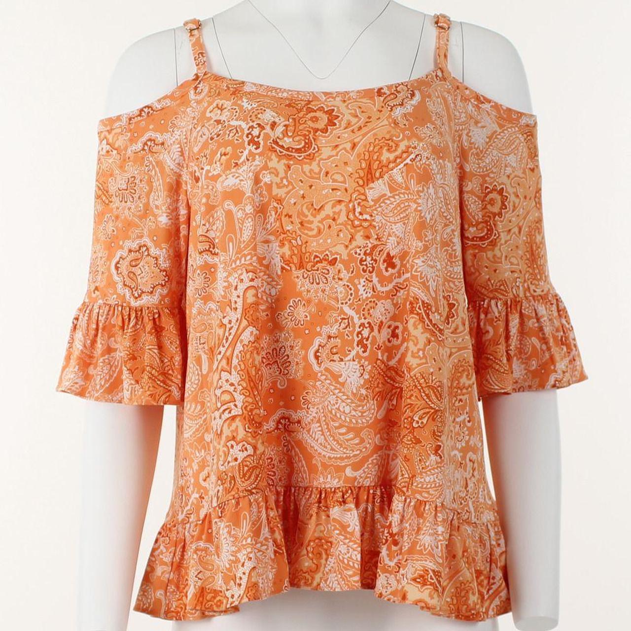 Michael kors paisley deals top