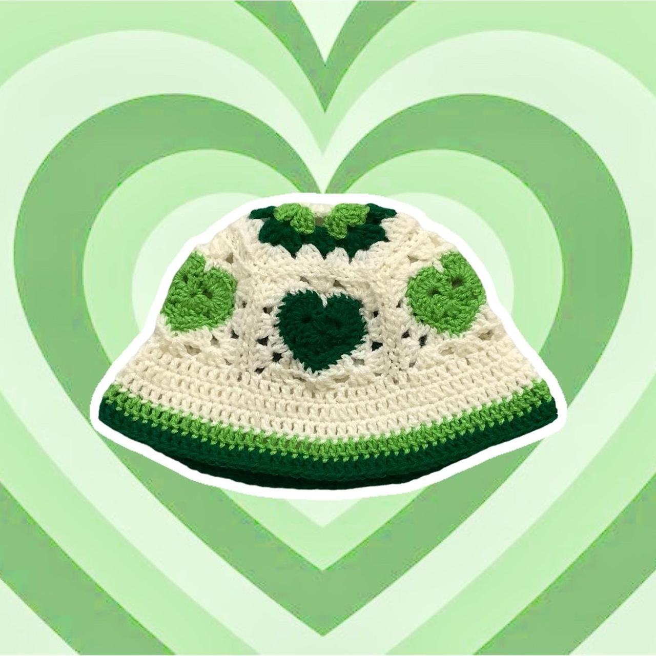 Powerpuff girl inspired heart bucket hat 💕 100... Depop