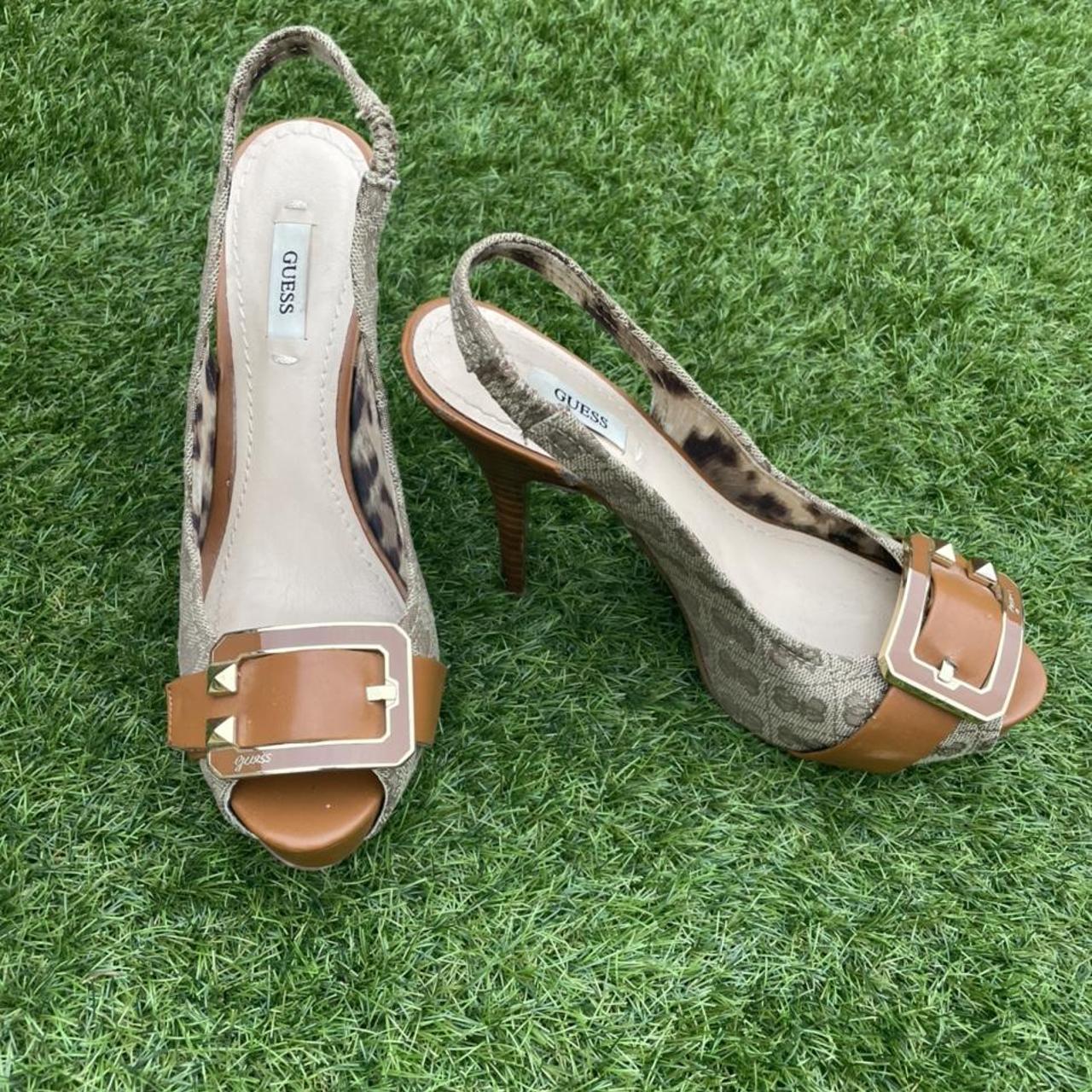 👠 Cute glam Guess platform heels ️ Preloved 🥂... - Depop