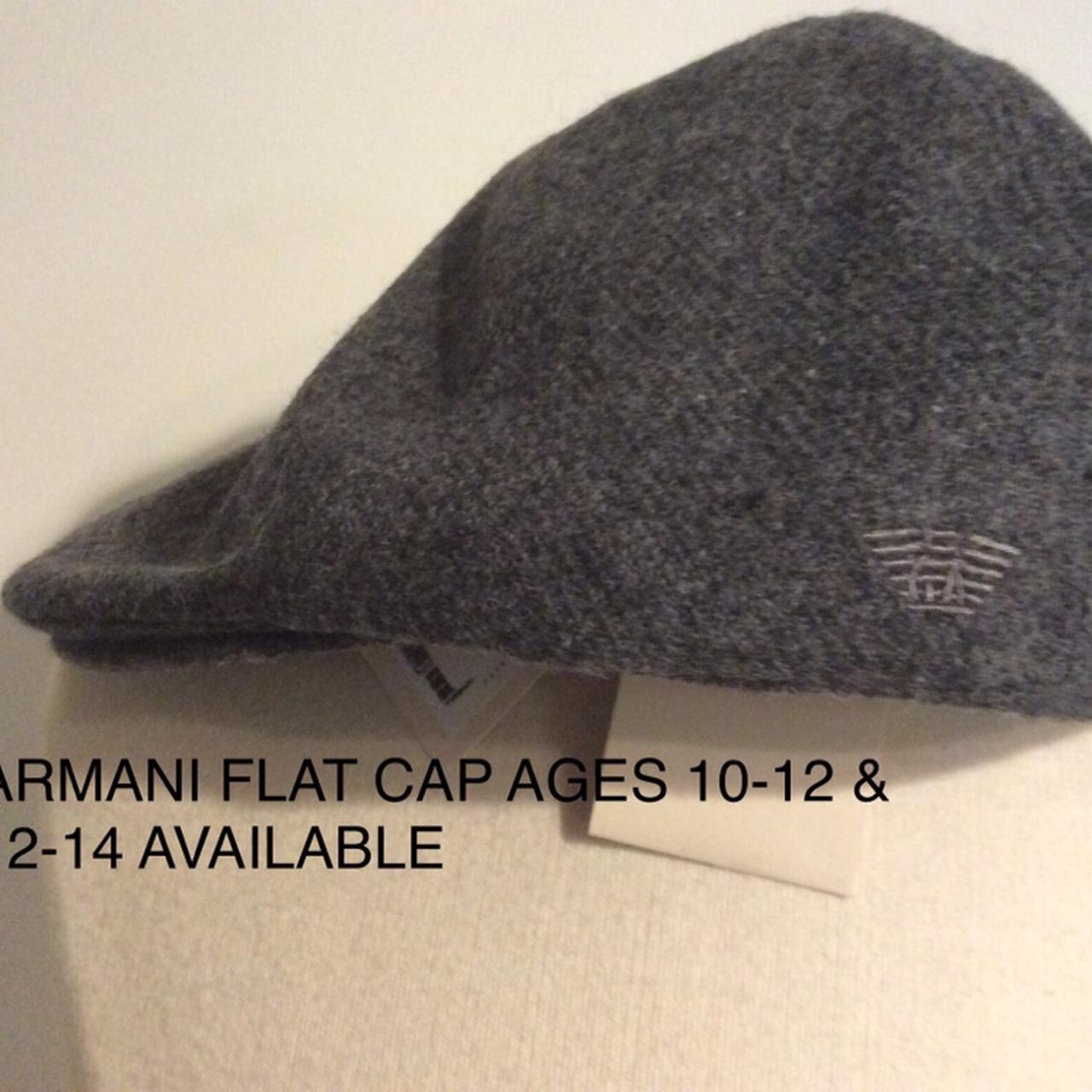 armani flat cap