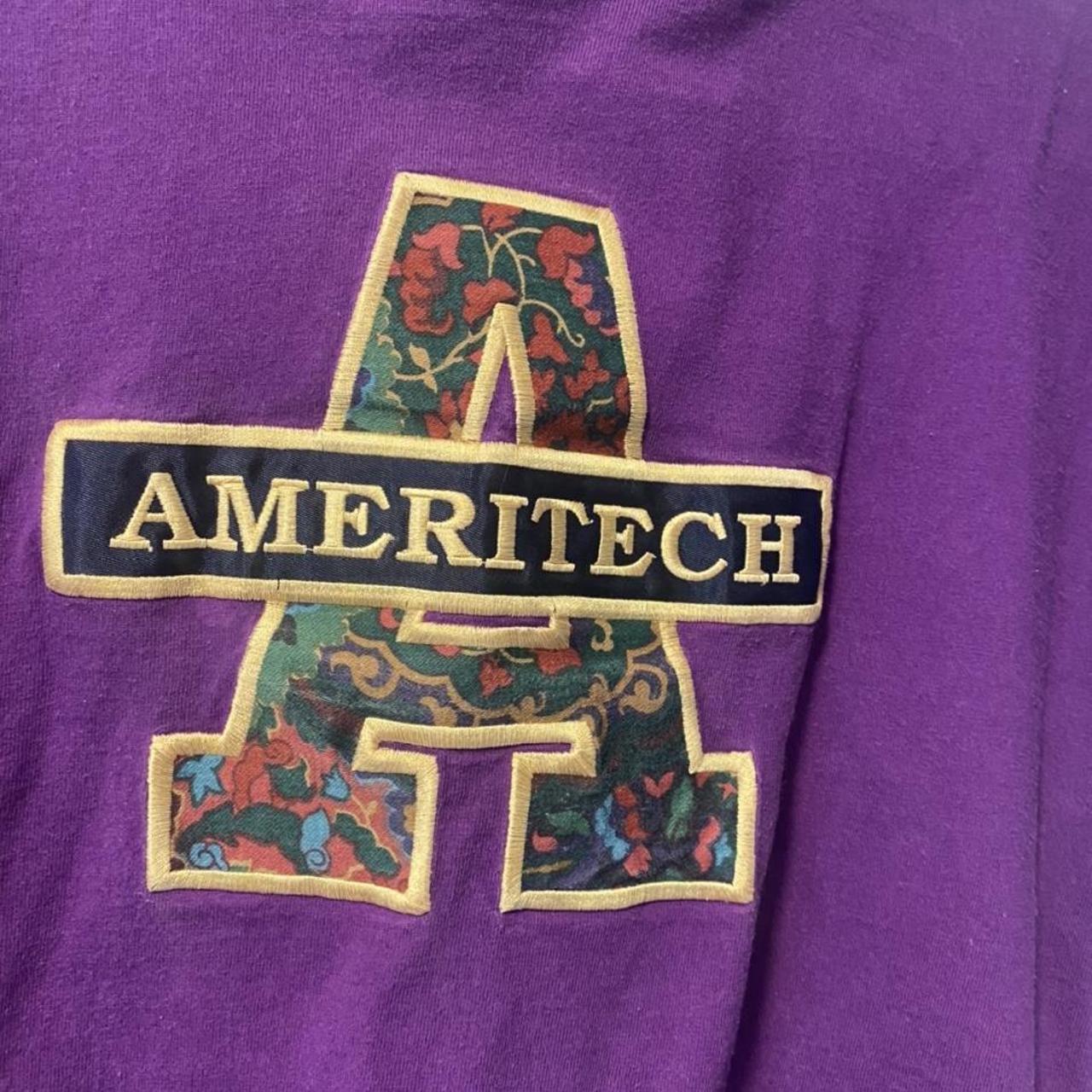 American Heritage Textiles Men's Purple T-shirt (2)
