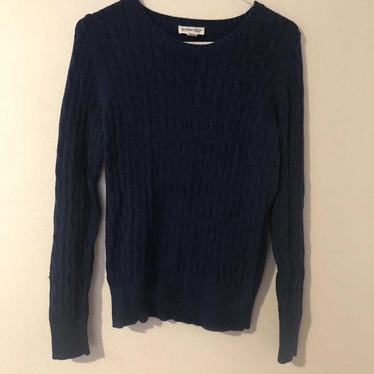 Navy blue sweater - Depop