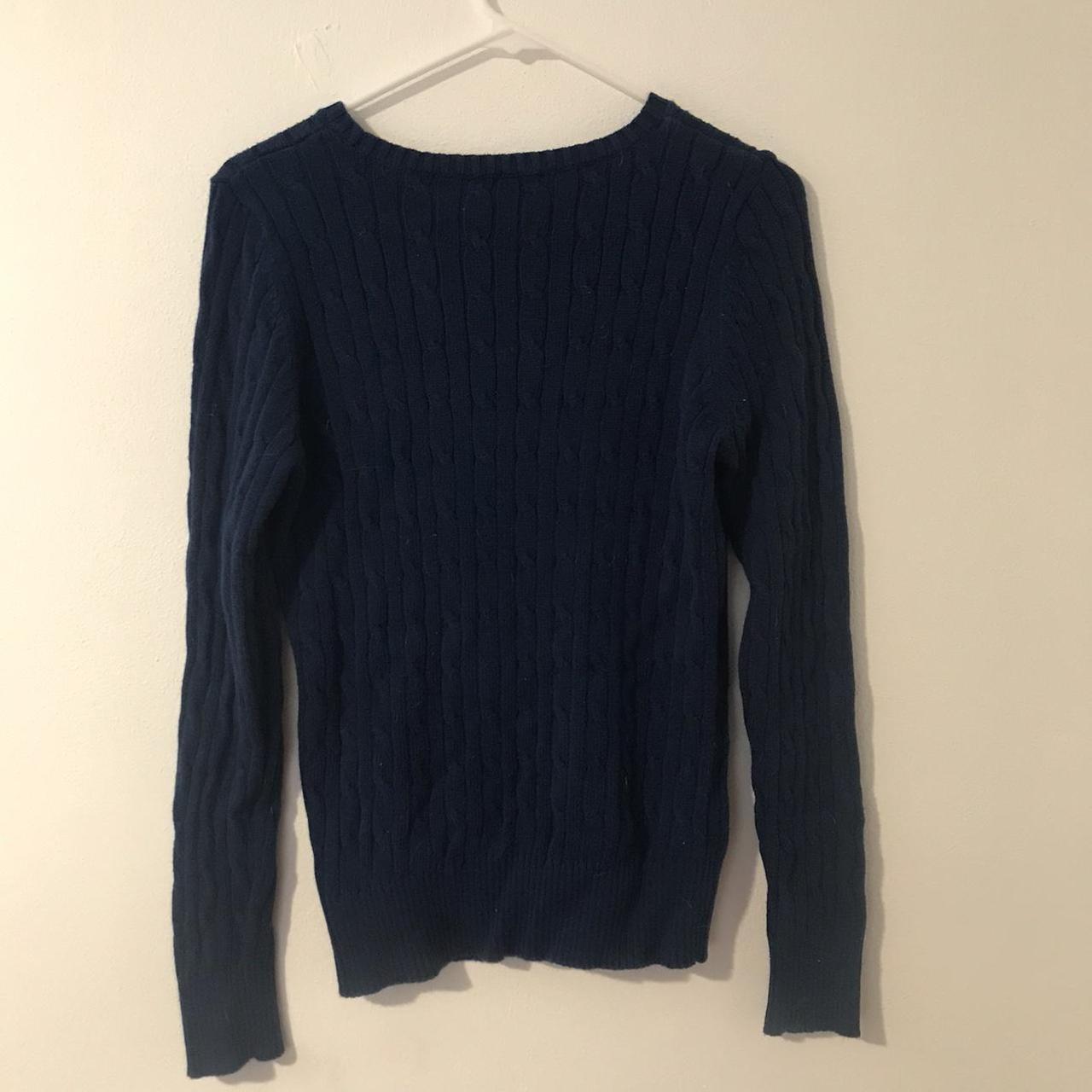 Navy blue sweater - Depop