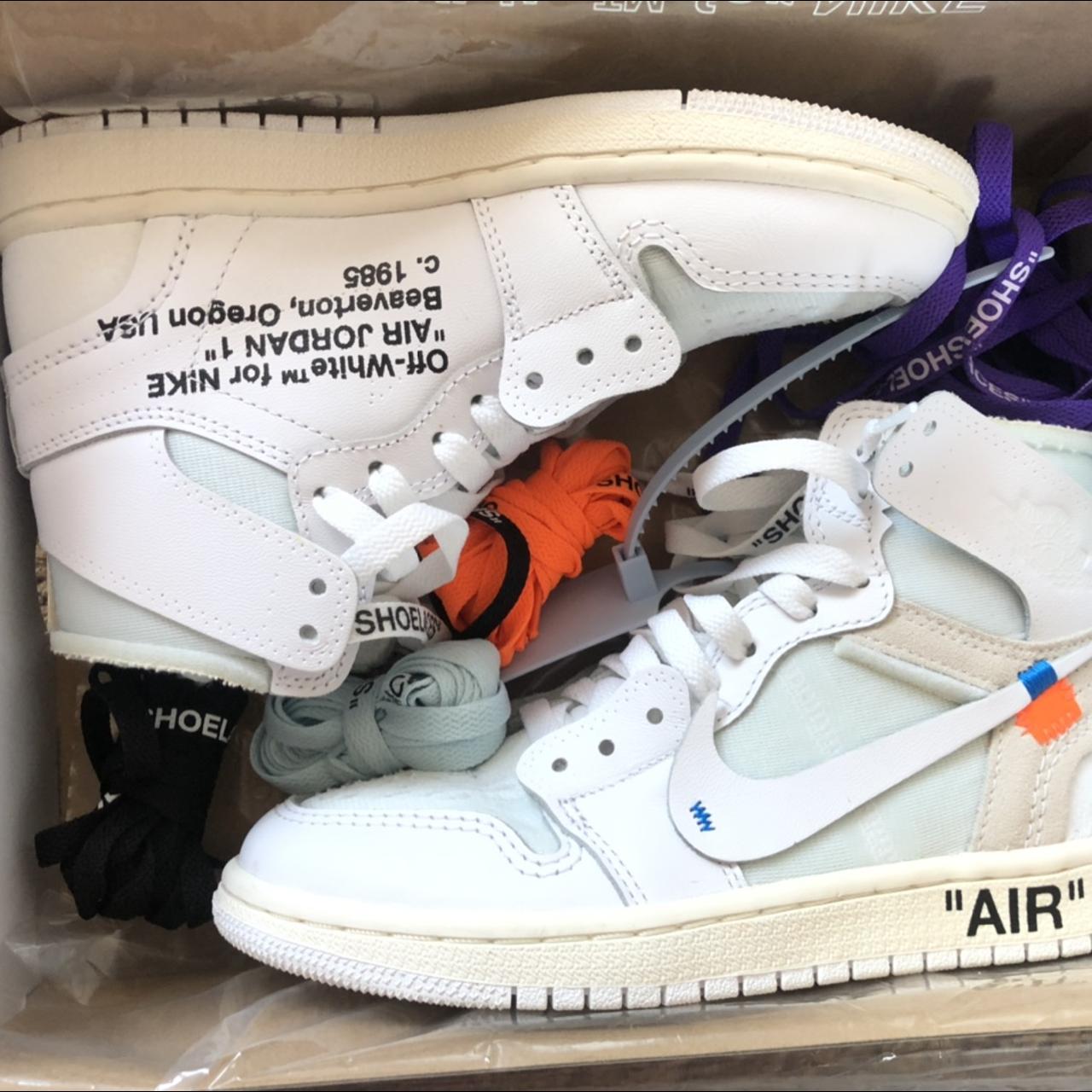 Offwhite Air Force 1 “moma” comes with og box, - Depop