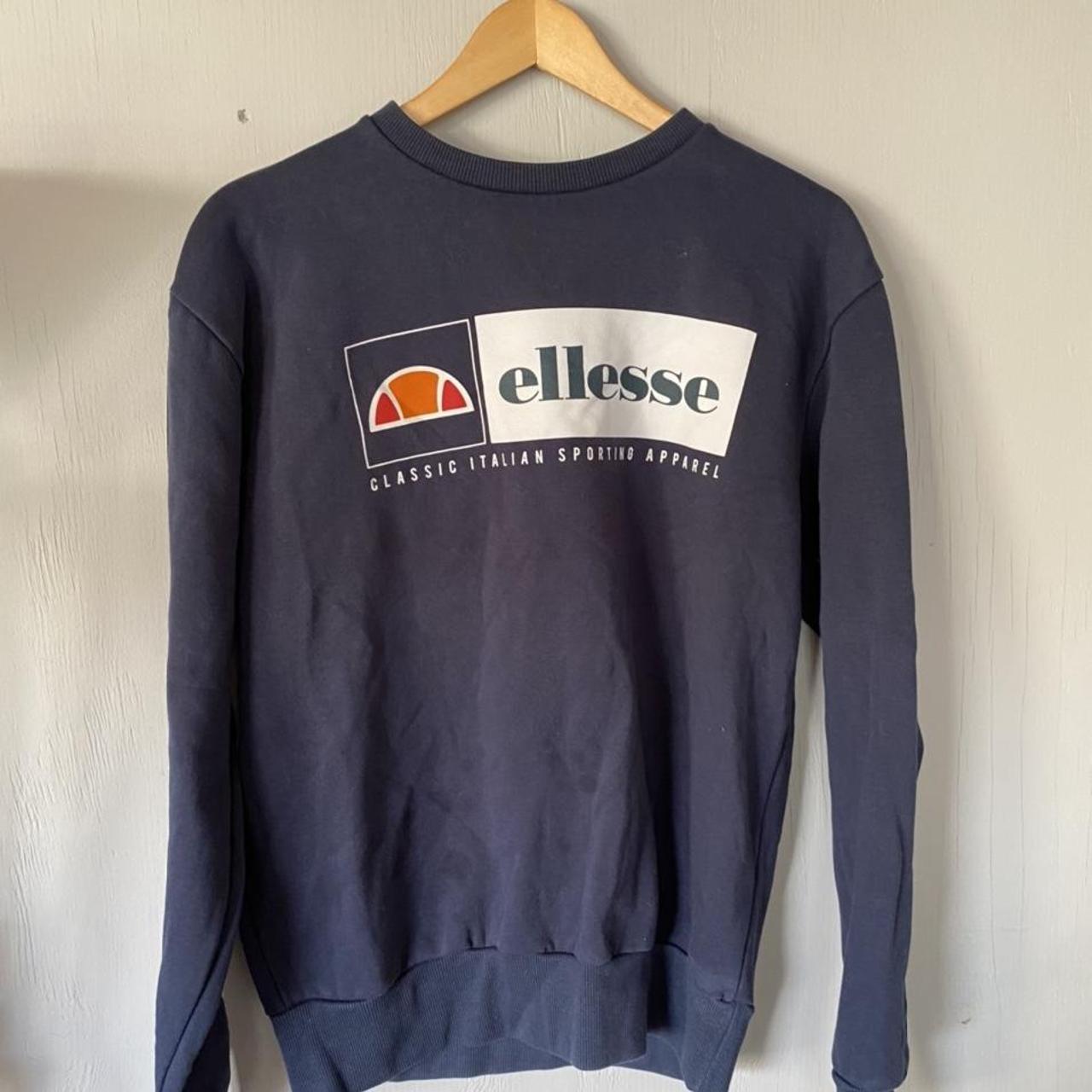 VINTAGE ELLESSE JUMPER This jumper is a medium... - Depop