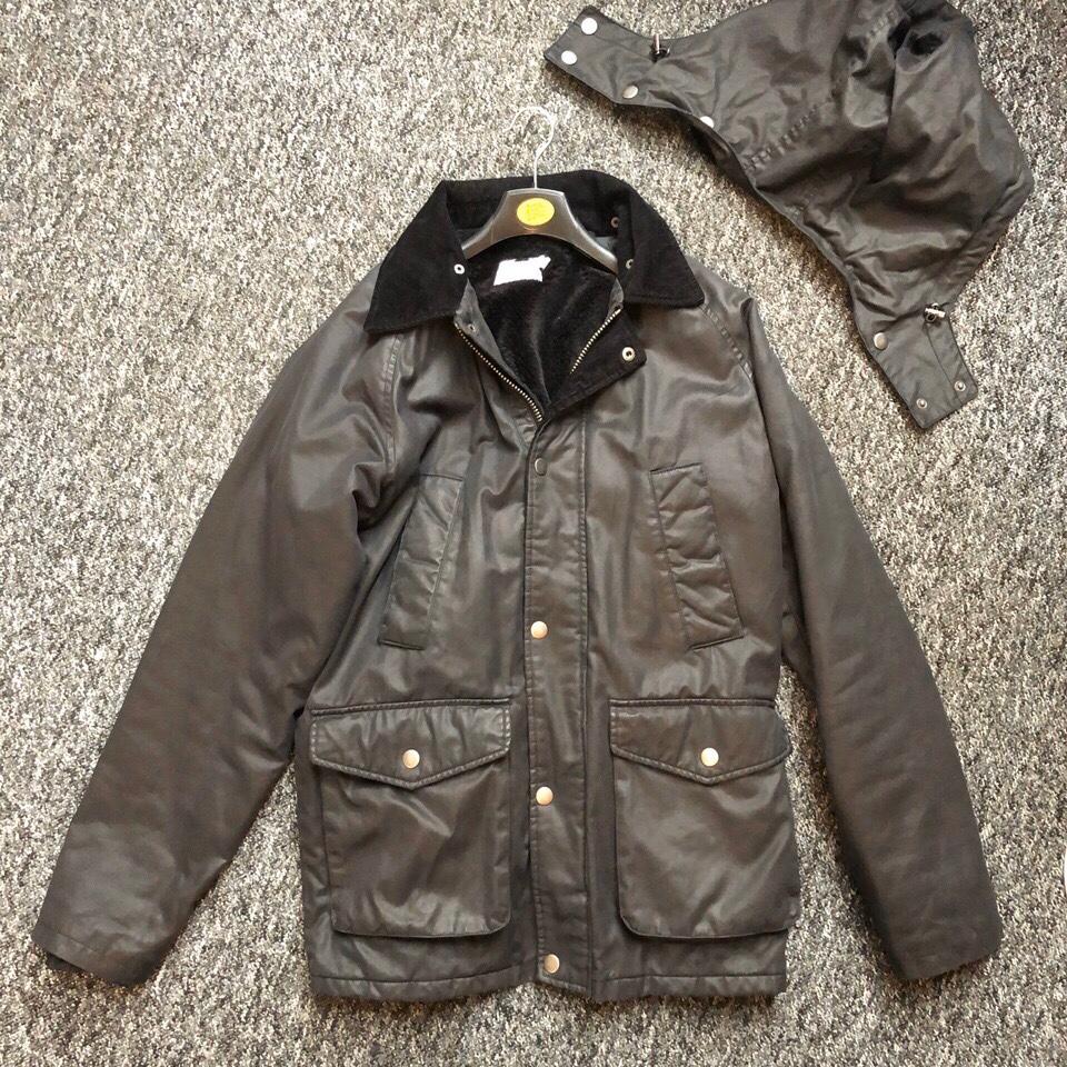 Topman barbour on sale jacket