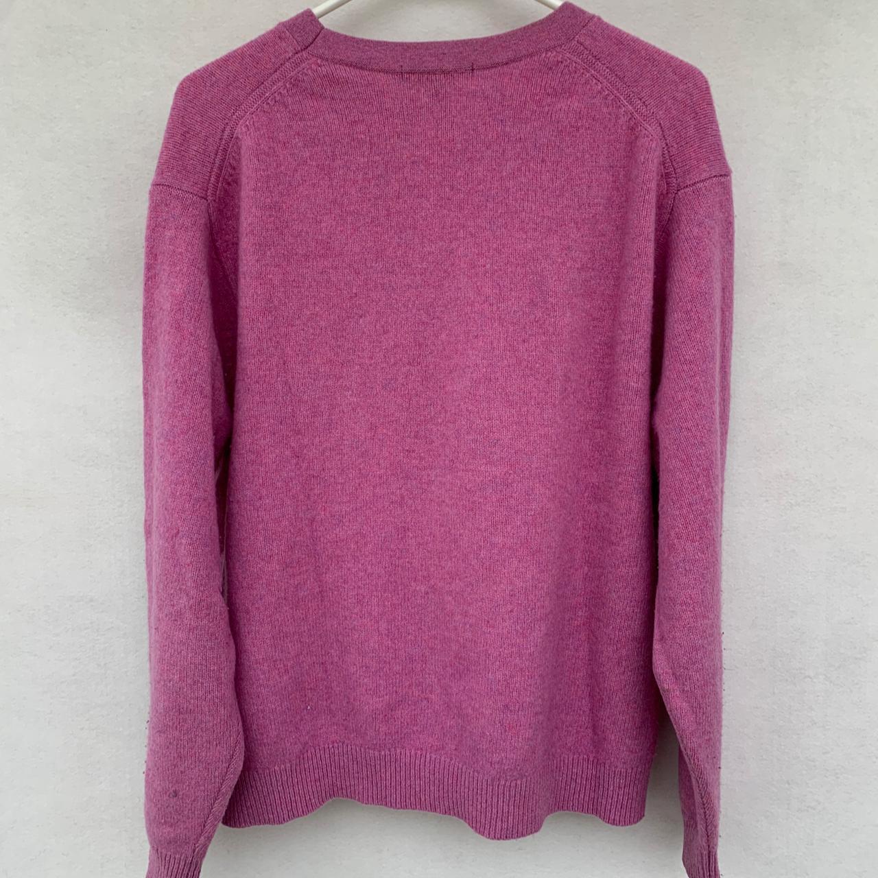 🐝 Womens Uniqlo 100% Wool Long Sleeve Jumper Sweater... - Depop