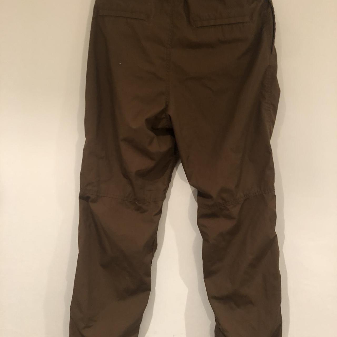 RELAXED FIT MENS TROUSERS COLOUR BROWN SIZE - SMALL... - Depop