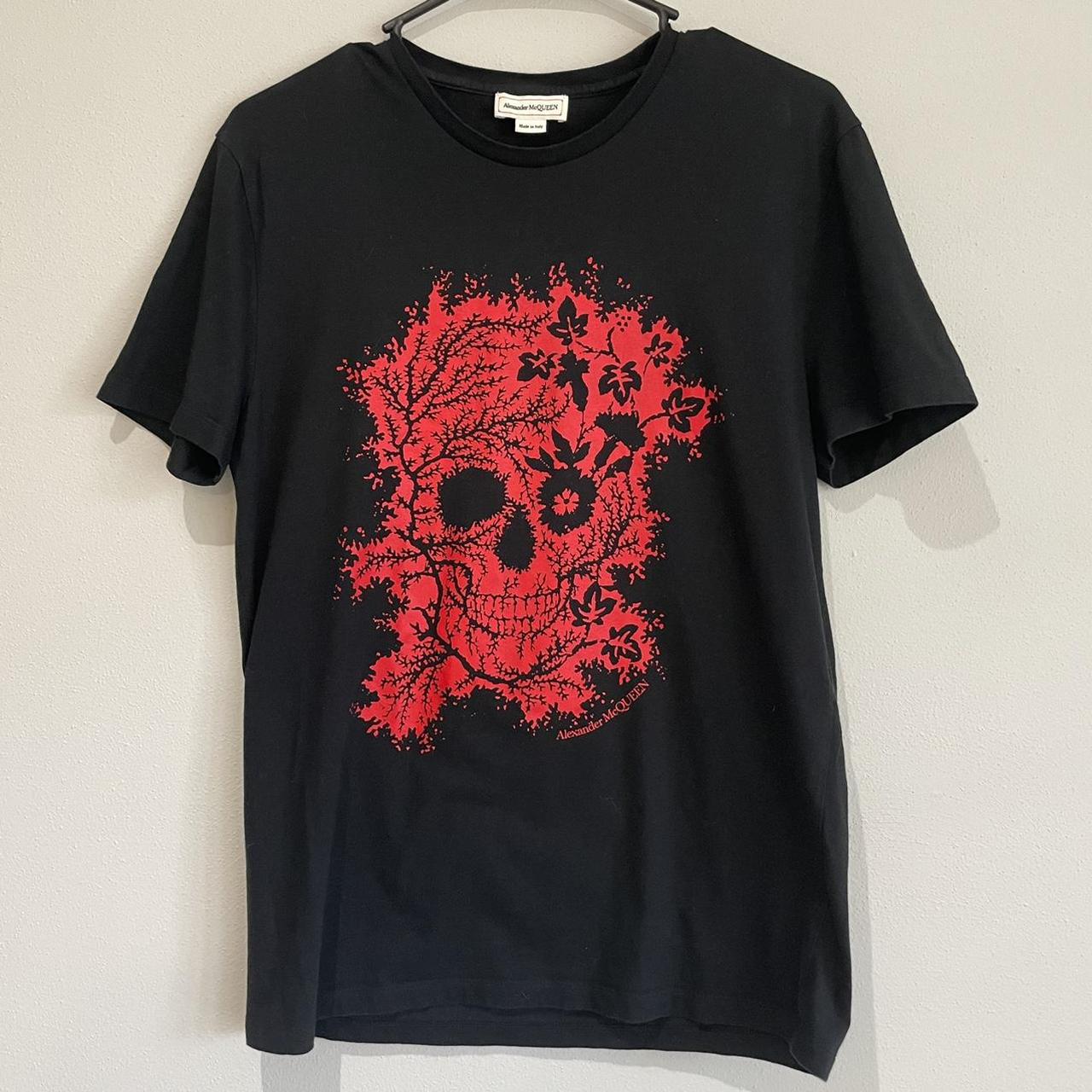 Alexander McQueen Red Ivy Skull Limited Edition... - Depop