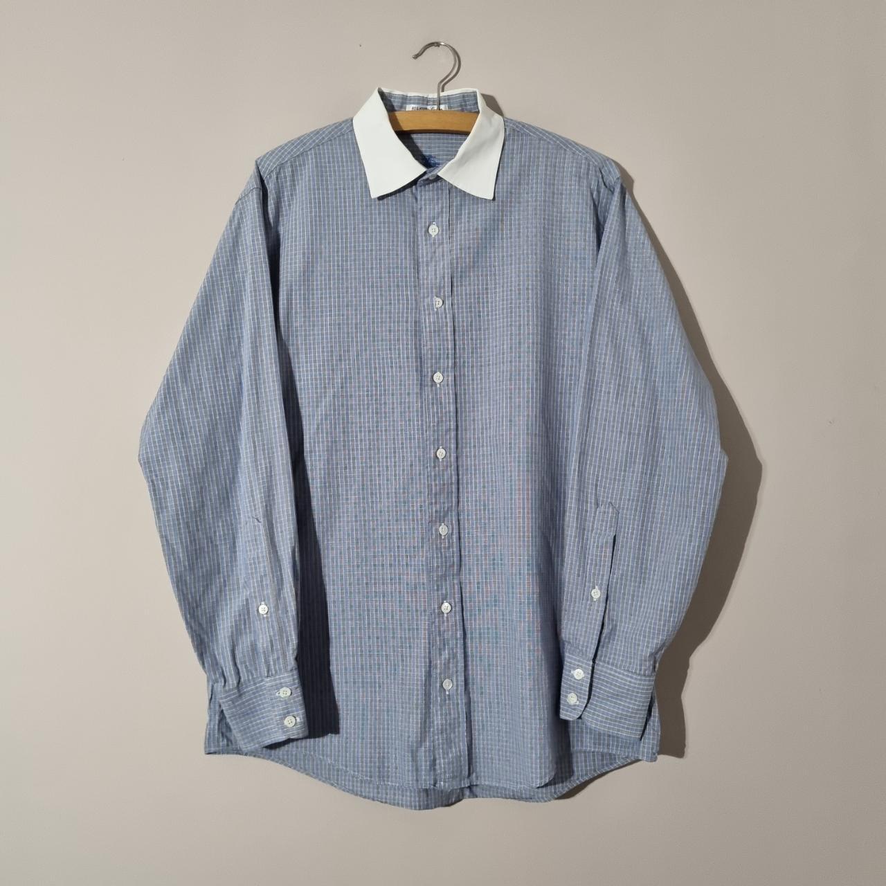 Burberry Men's Blue Shirt 