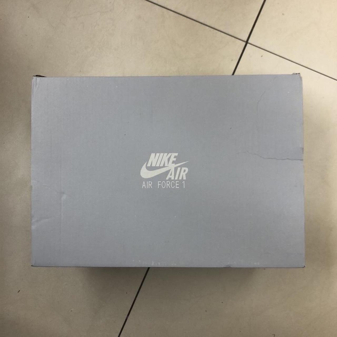 empty nike air force 1 box