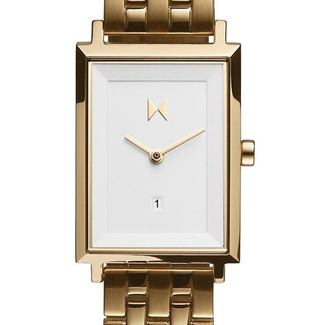 MVMT Women's White and Gold Watch (2)