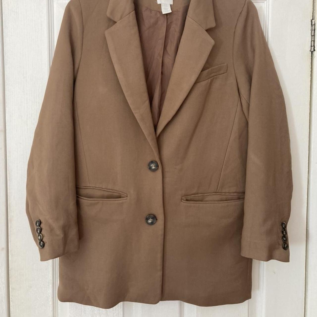 Camel blazer outlet h&m