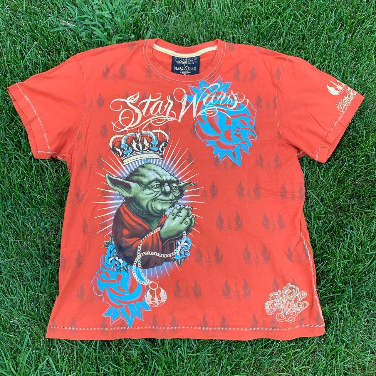 Marc ECKO Star Wars Yoda hot shirt