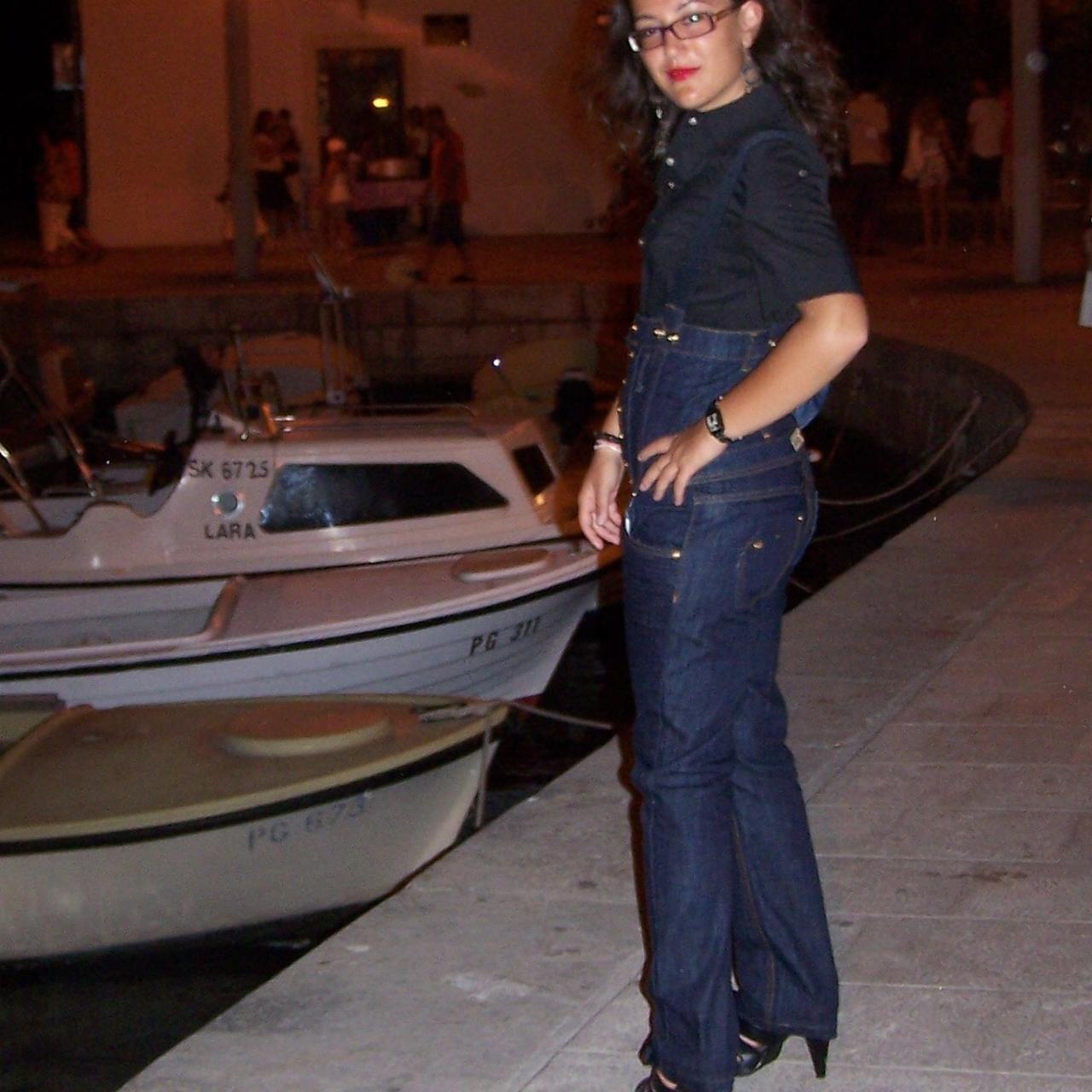 SHEIN Salopette Casual In Jeans Blu Scuro Con Tasche Per - Foto 6