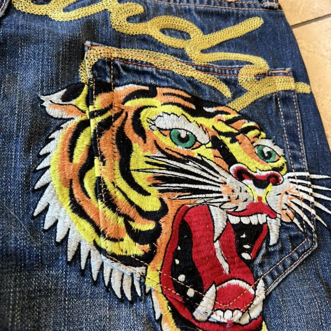 2010 Ed Hardy “Tiger” - Depop