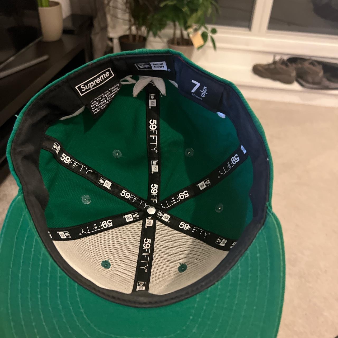 Supreme Men's Green Hat | Depop