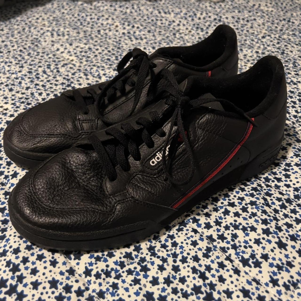 adidas continental 80 black mens