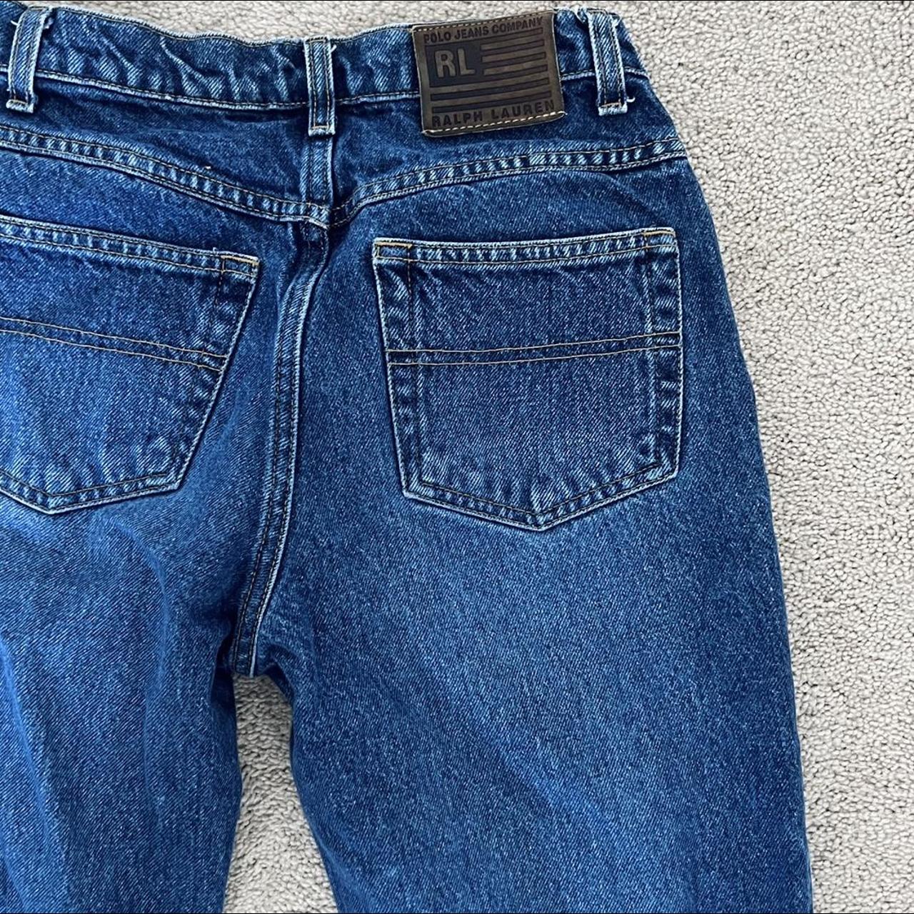 Polo Ralph Lauren Womens Blue Jeans Depop 9636