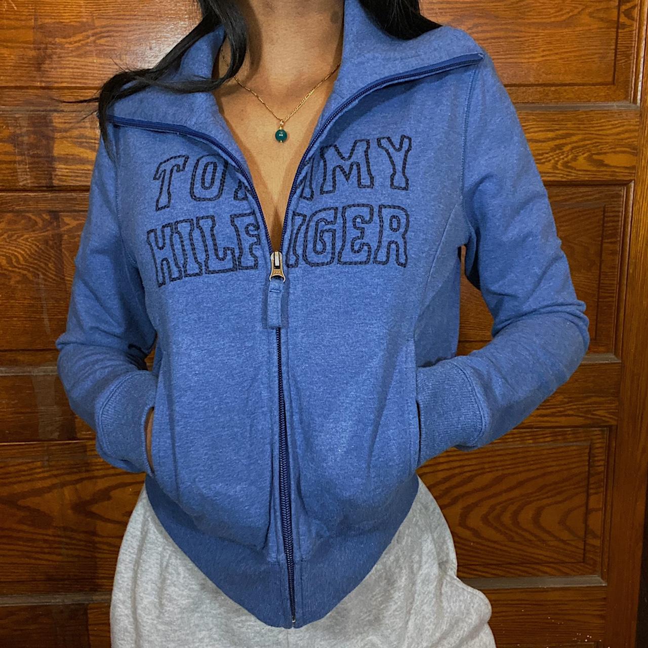 Tommy Hilfiger zip up jacket Size medium... Depop